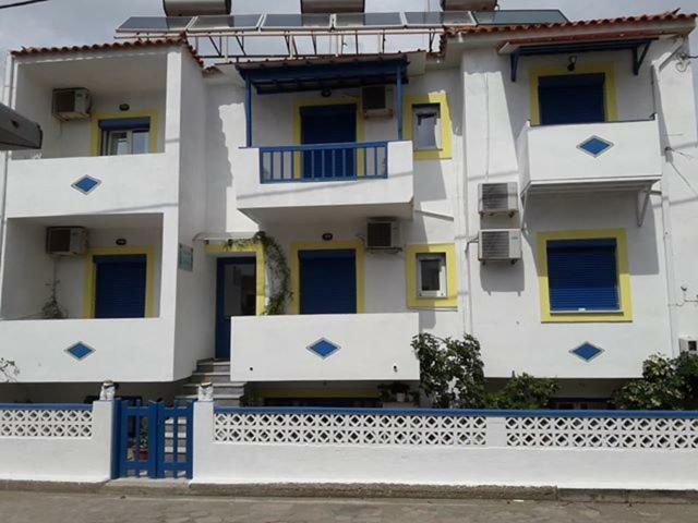 Pansion Katerina Hotel Skala Eresou Ngoại thất bức ảnh